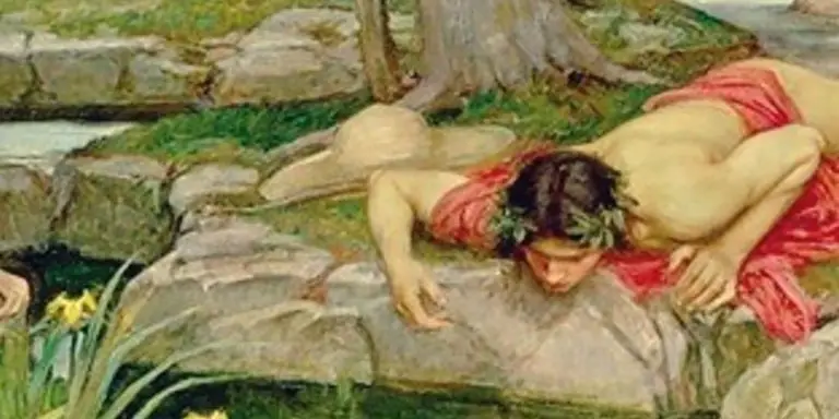 Pintura de Narciso.