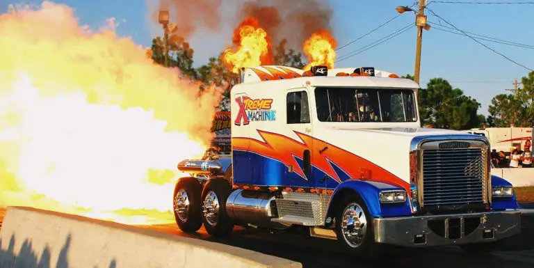 Xtreme Machine Jet truck, camión impulsado por jets.