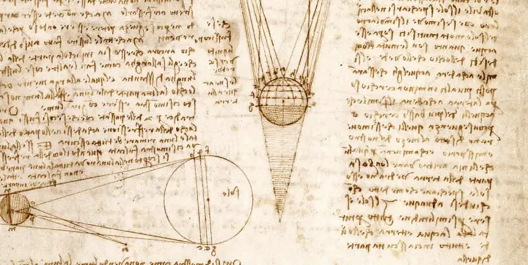 Códice de Leonardo da Vinci.