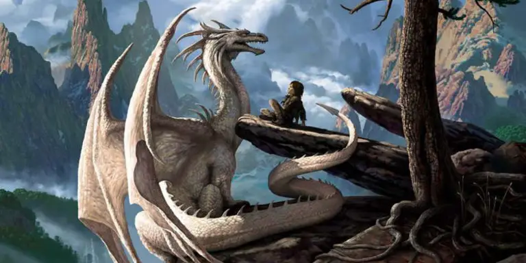 Dragones del ilustrador Ciruelo.