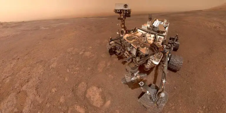 Selfie tomado por el rover Curiosity.