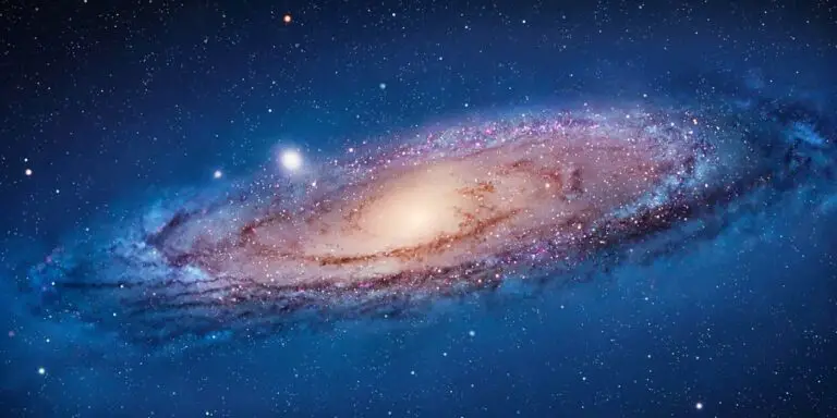 La galaxia Andrómeda.