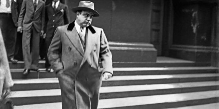 El legendario mafioso Al Capone.