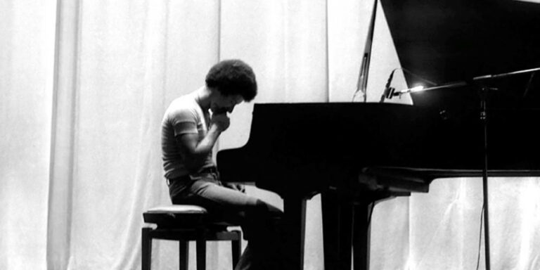 Keith Jarrett en concierto.