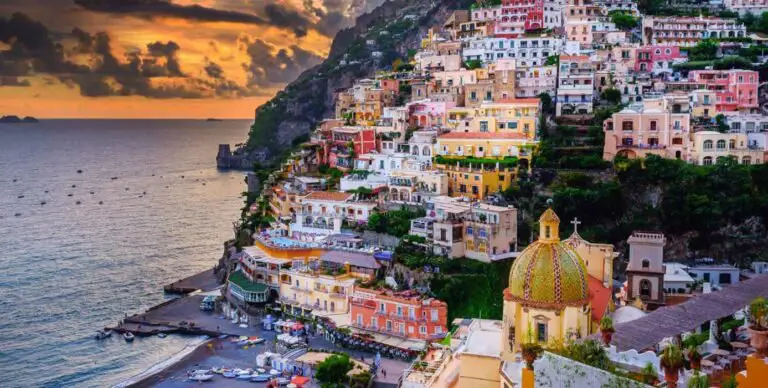 Panorama de Positano.