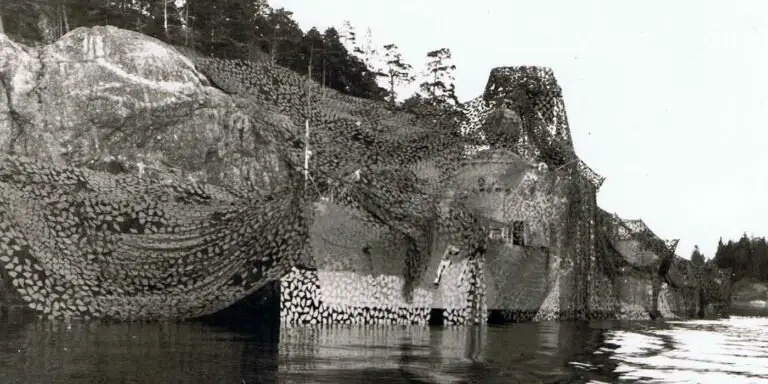 Camuflaje de barcos suecos durante la segunda guerra mundial.