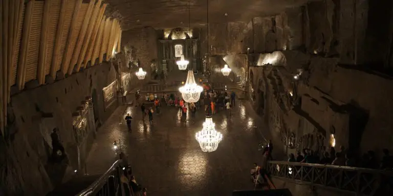 Las minas de sal polacas de Wieliczka y Bochnia.