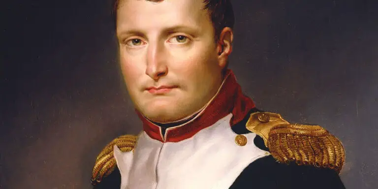 Retrato de Napoleón Bonaparte.