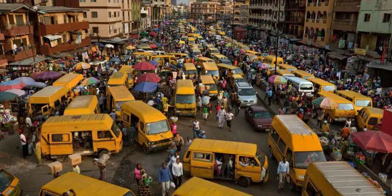 Lagos, Nigeria, las ciudad más sobrepoblada del mundo.