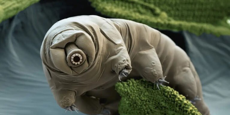 Tardigrado u oso de agua.