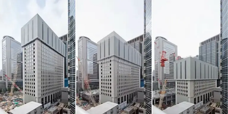 Demolición de un edificio de manera gradual gracias a la tecnología TECOREP.